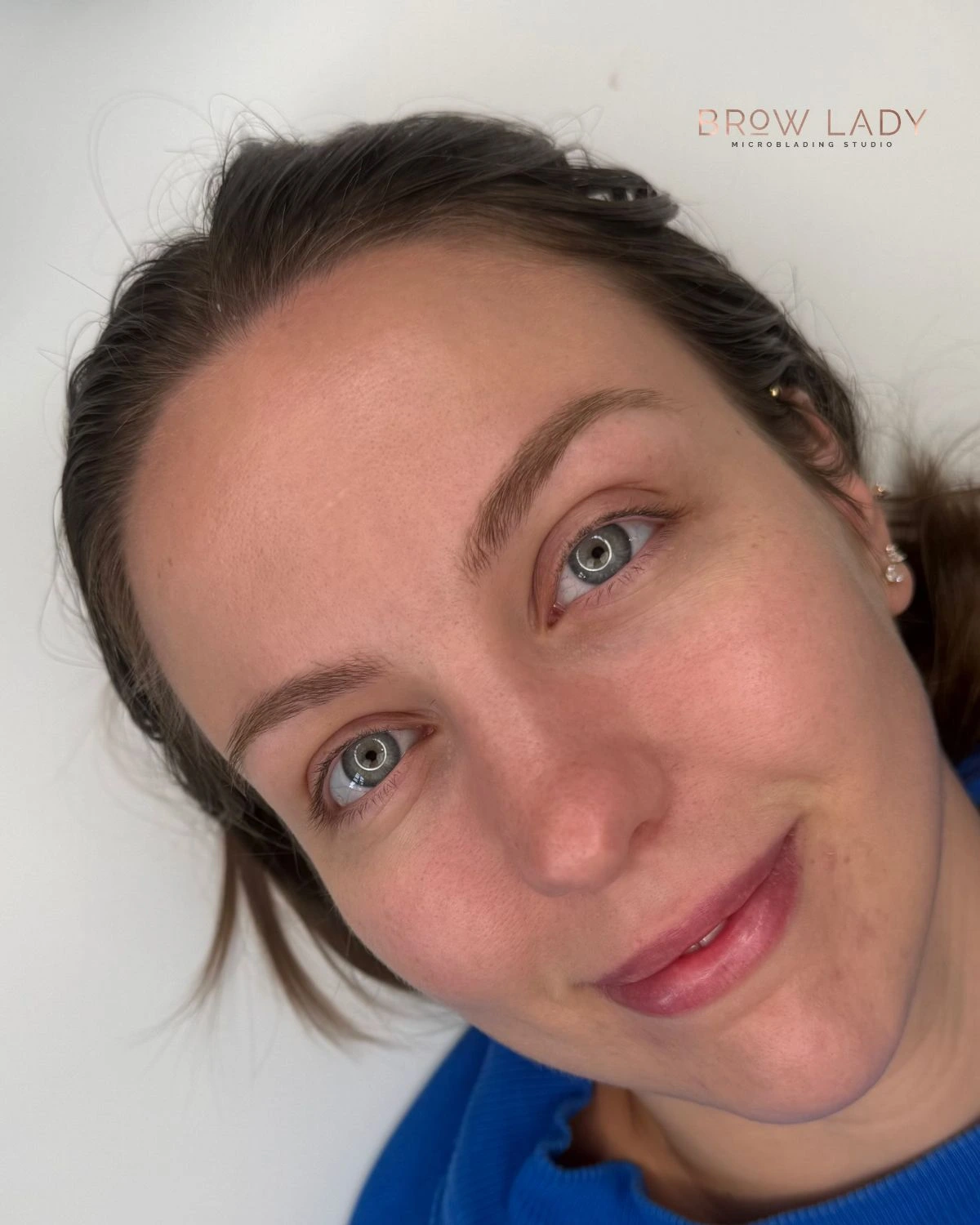 Healed Nano Brows result by Sokkha Va at Brow Lady near Boston